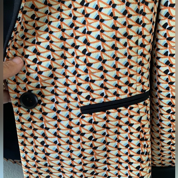 Bcbg Max Azria MULTICOLOUR POLYESTER JACKET, size M - Picture 6 of 7